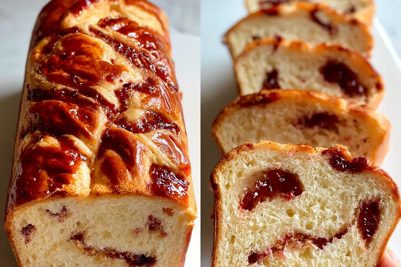 Fresh ingredients for Banana Jam Swirl Bread