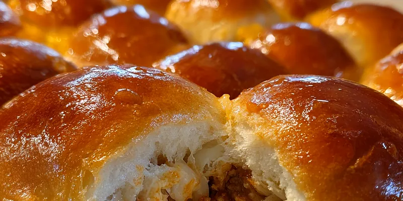 Buffalo Chicken Stuffed Rolls