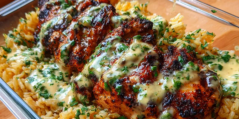 Delicious Cajun Chicken Meal Prep served on a plate