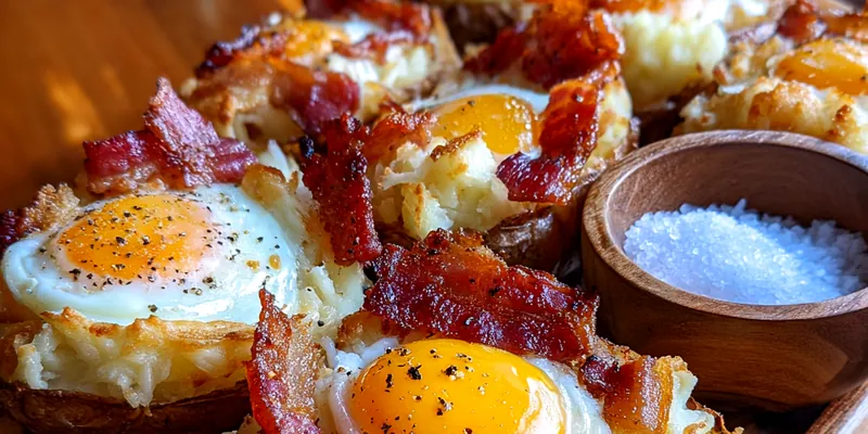 Cheesy Bacon Egg Potatoes