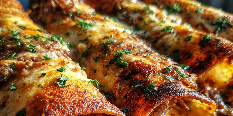 Delicious Cheesy Beef Tortilla Rolls served on a plate