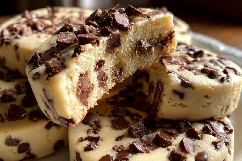 Cooking process for Chocolate Chip Cheesecake Bites