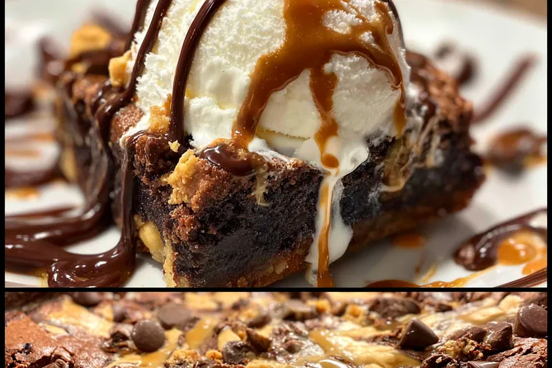 Fresh ingredients for Chocolate Peanut Butter Cake