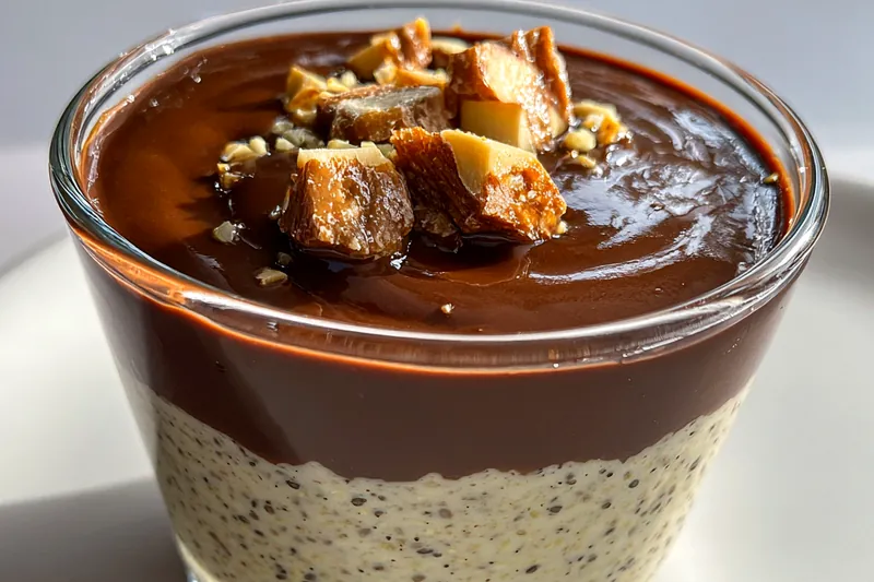 Cooking process for Chocolate Peanut Chia Delight