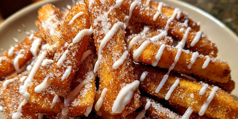 Cinnamon Sugar Apple Fries