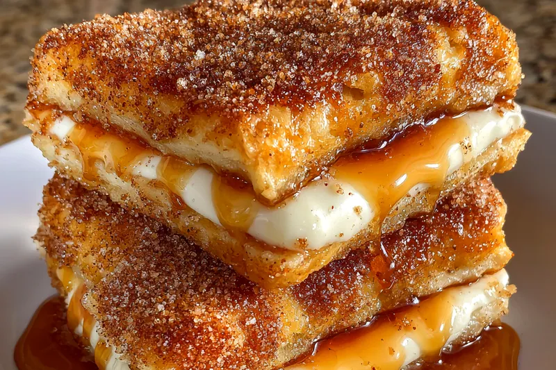 Cooking process for Cinnamon Sugar Cheesecake Bars