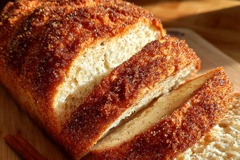 Fresh ingredients for Cinnamon Sugar Crusted Bread