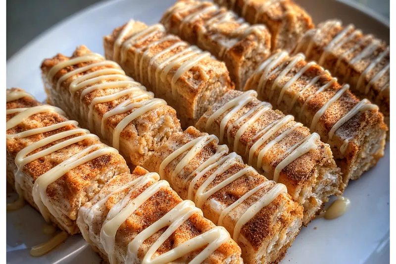 Cooking process for Cinnamon Swirl Bars