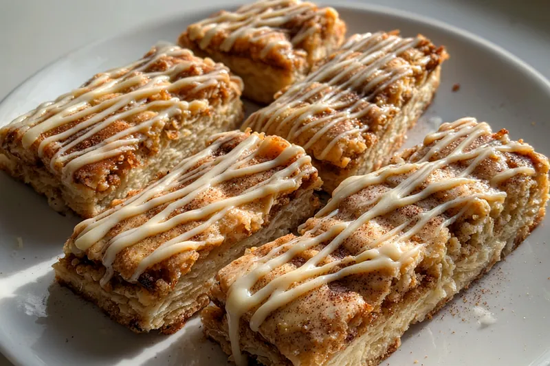 Fresh ingredients for Cinnamon Swirl Bars