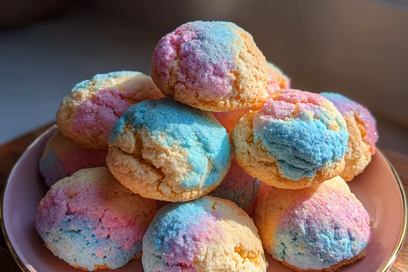Fresh ingredients for Colorful Sugar Cookies