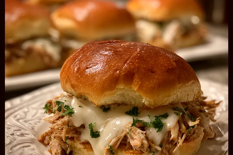 Fresh ingredients for Creamy Chicken Sandwich Delight