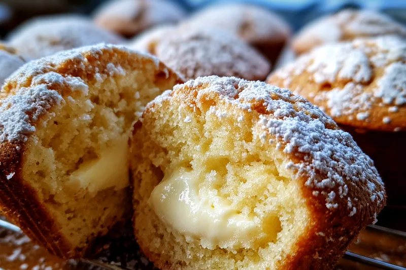 Cooking process for Creamy Filled Cupcakes