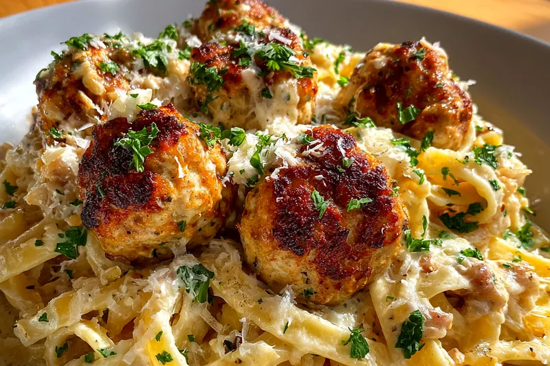 Cooking process for Creamy Garlic Butter Linguine