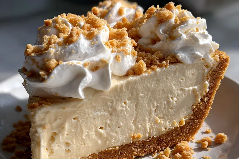 Cooking process for Creamy Peanut Butter Pie