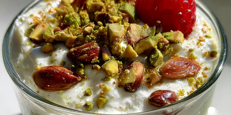 Creamy Pistachio Oatmeal Delight