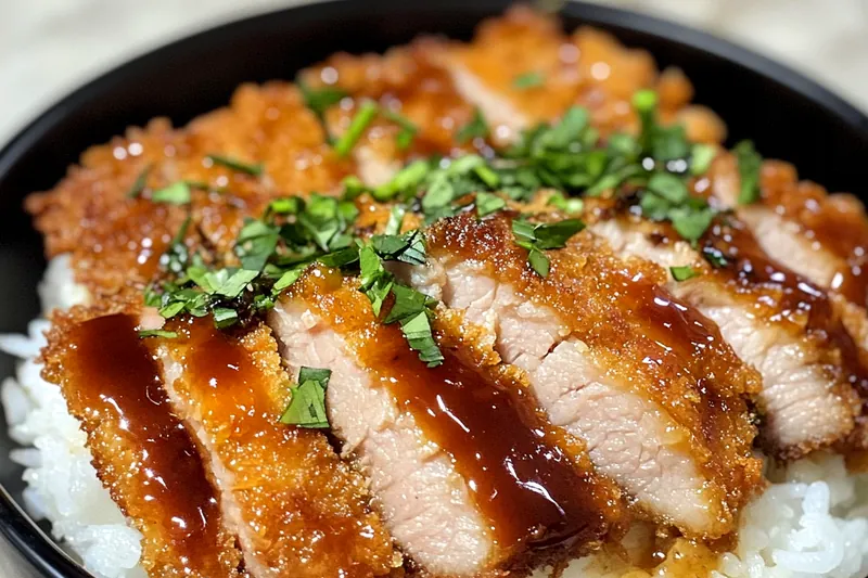 Cooking process for Crispy Breaded Meat Bowl