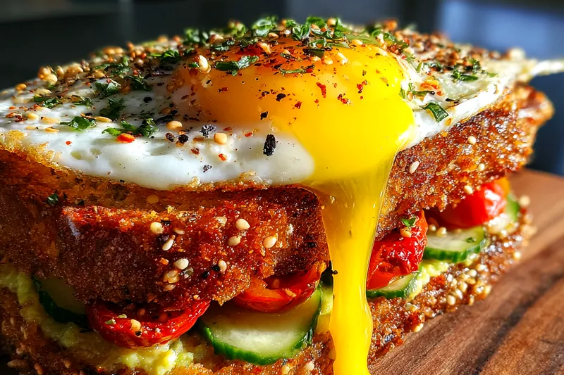 Cooking process for Crispy Breakfast Sandwich