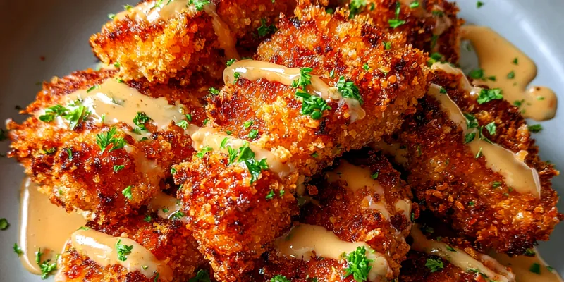 Crispy Garlic Chicken Delight