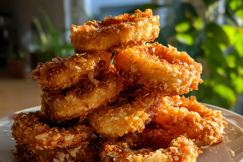 Fresh ingredients for Crispy Pineapple Fritters