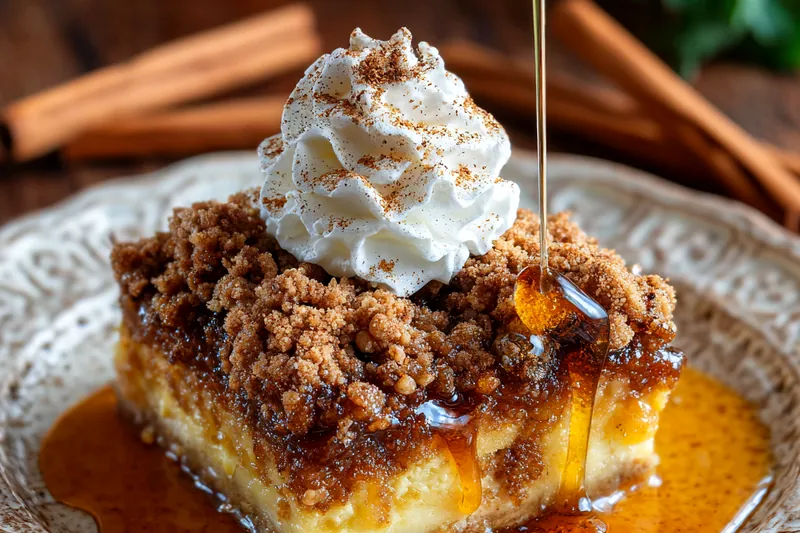 Cooking process for Eggnog Breakfast Casserole