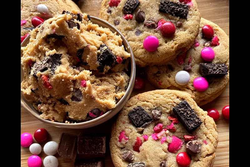 Fresh ingredients for Festive Cookie Treats