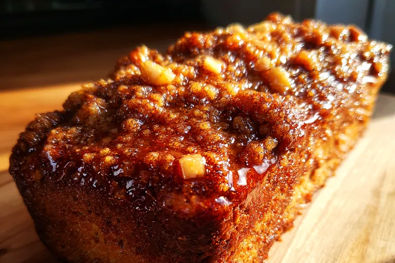 Fresh ingredients for Glazed Apple Cinnamon Bread