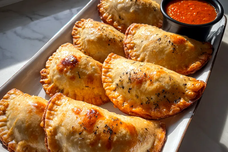 Cooking process for Golden Baked Turnovers