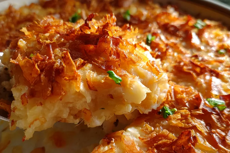 Fresh ingredients for Golden Onion Chicken Bake