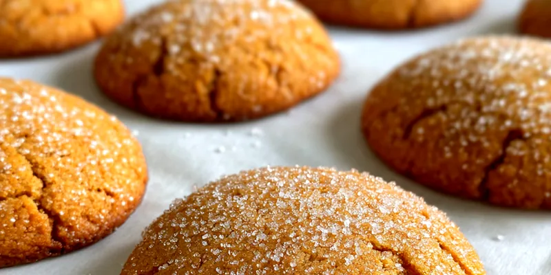 Delicious Golden Sugar Cookies Delight served on a plate