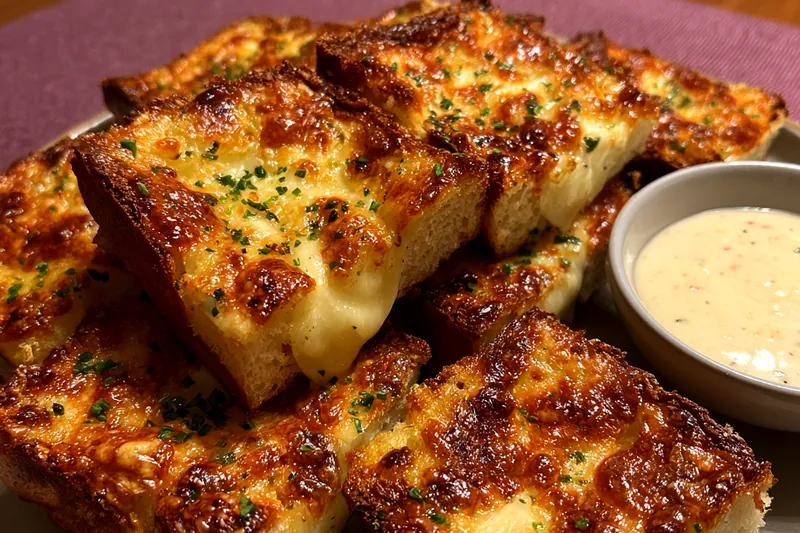 Cooking process for Gooey Cheese Bites