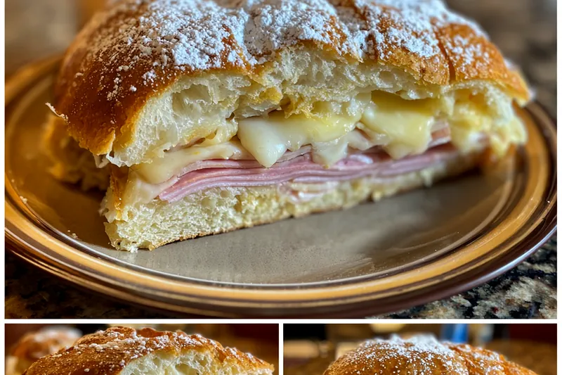 Fresh ingredients for Gourmet Toasted Sandwich