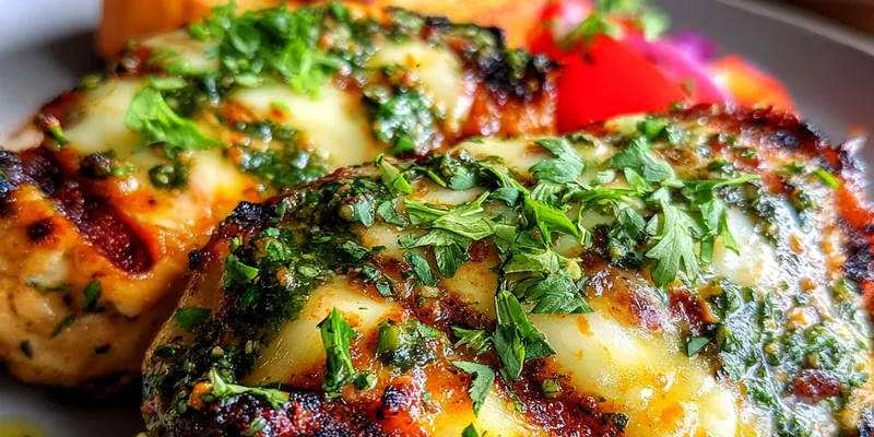 Grilled Verde Chicken with Herbs