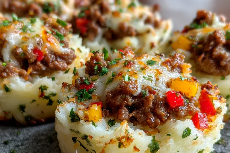 Cooking process for Herb-Infused Potato Nests