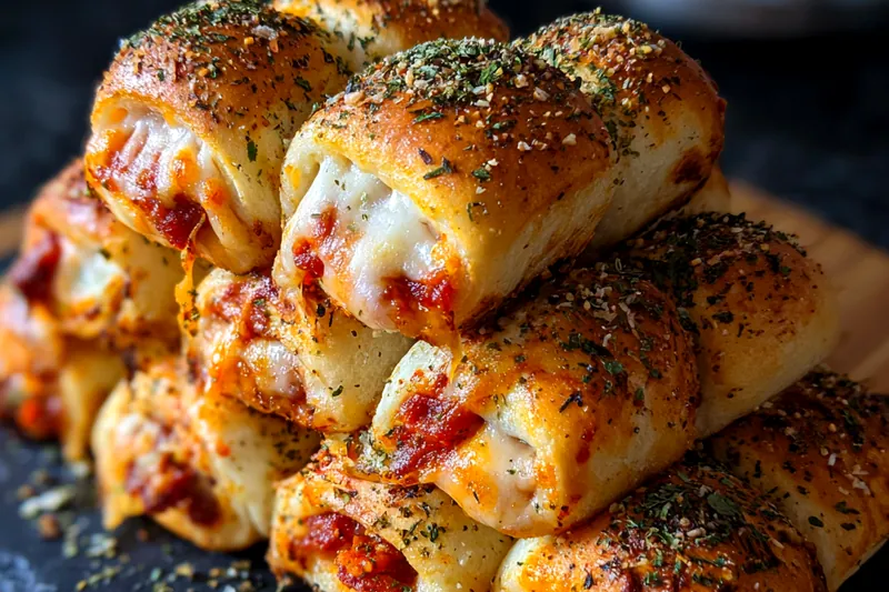 Cooking process for High Protein Pepperoni Rolls