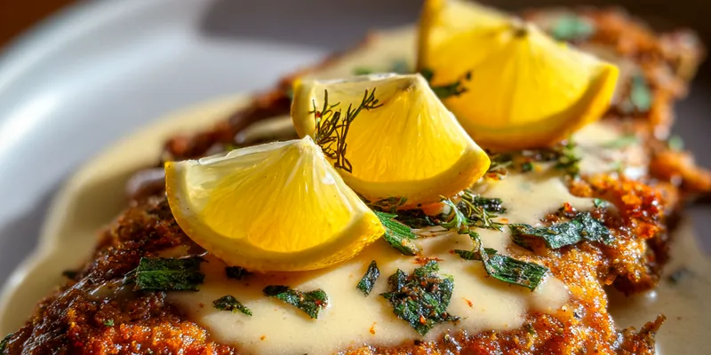 Delicious Lemon Herb Chicken Delight served on a plate