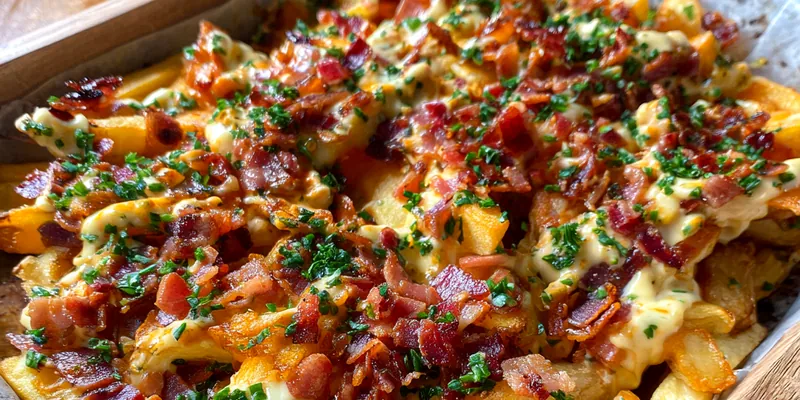 Loaded Bacon Cheese Fries