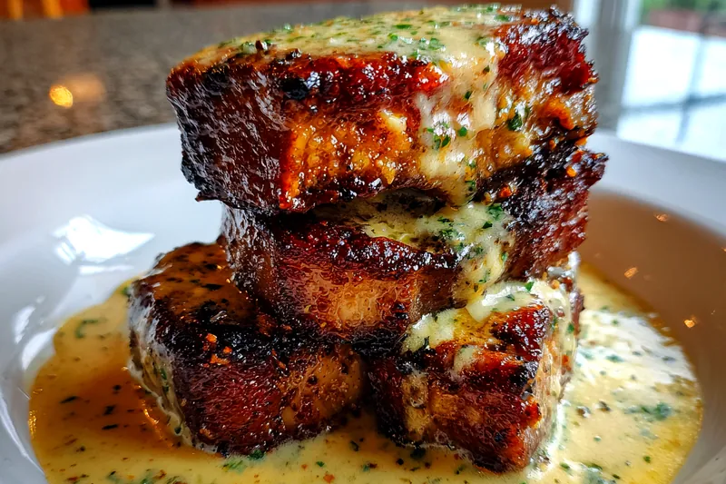 Fresh ingredients for Maple Mustard Pork Chops