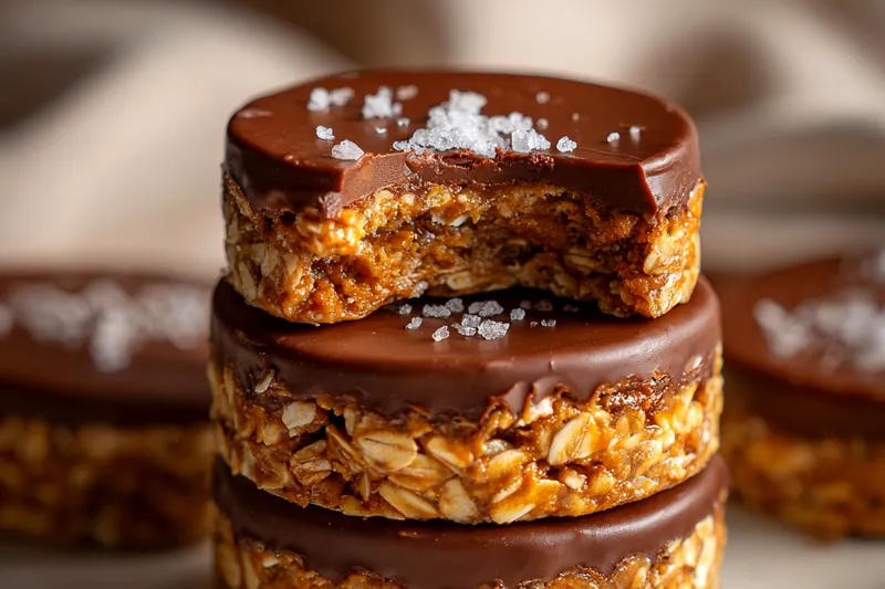 Cooking process for No-Bake Chocolate Oat Cups