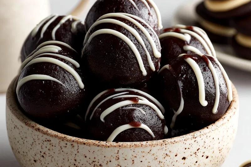 Fresh ingredients for Oreo Protein Balls Delight