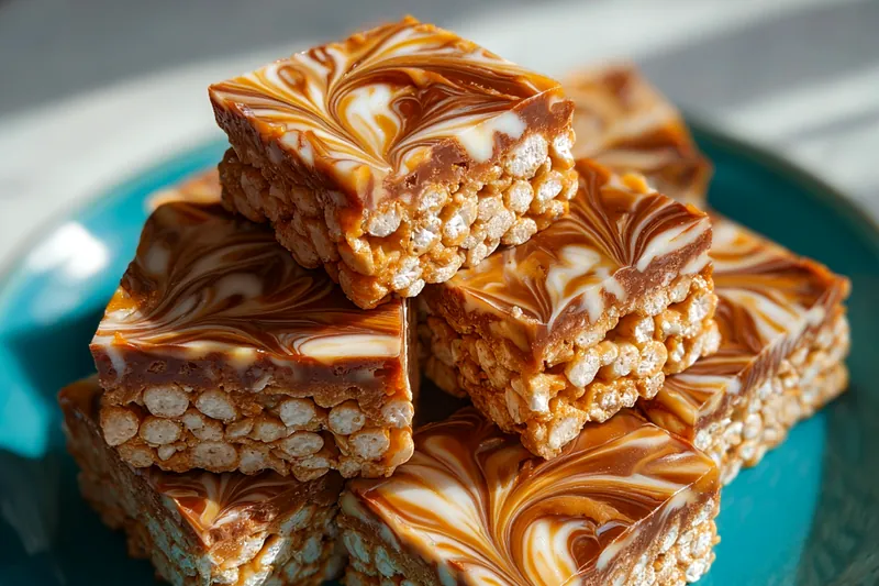 Cooking process for Peanut Butter Chocolate Squares
