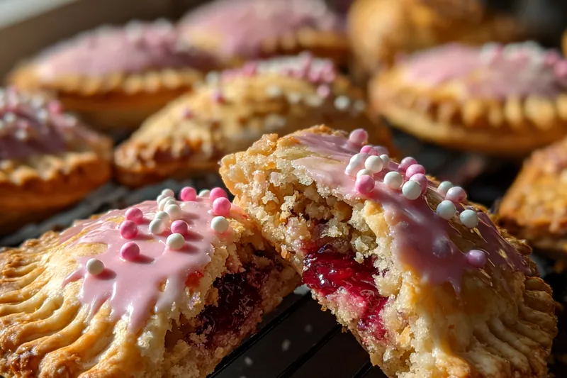 Fresh ingredients for Raspberry Protein Pastries