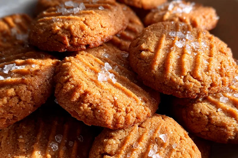 Fresh ingredients for Salted Butter Cookies Delight
