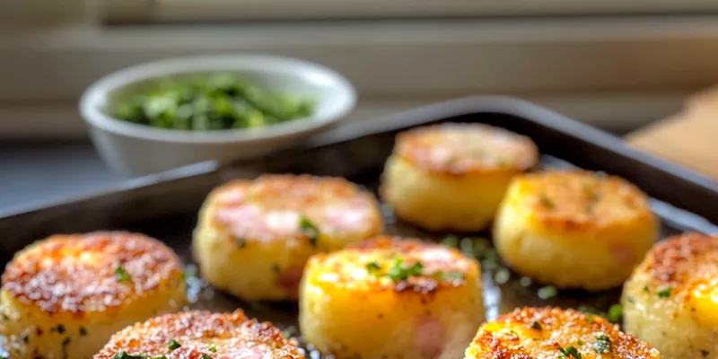 Savory Ham Herb Biscuits