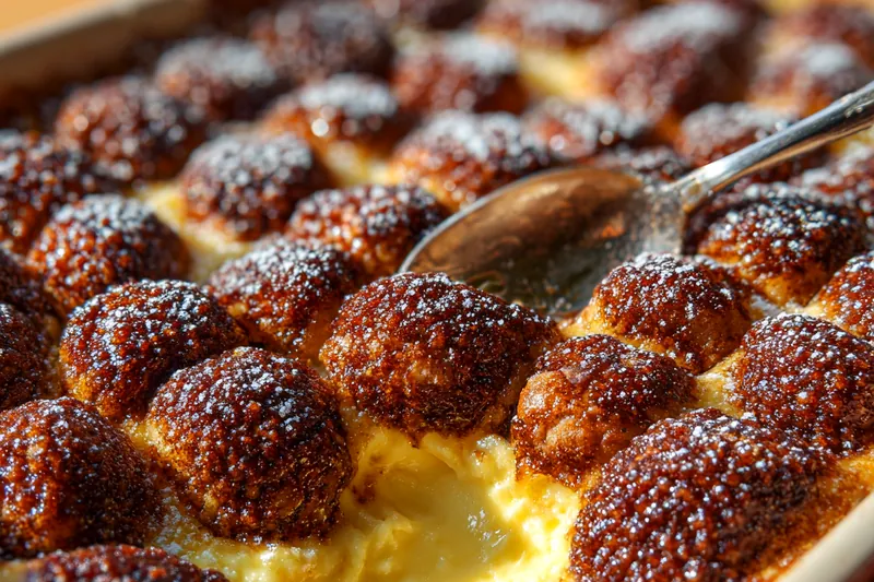 Cooking process for Snickerdoodle Cobbler Delight