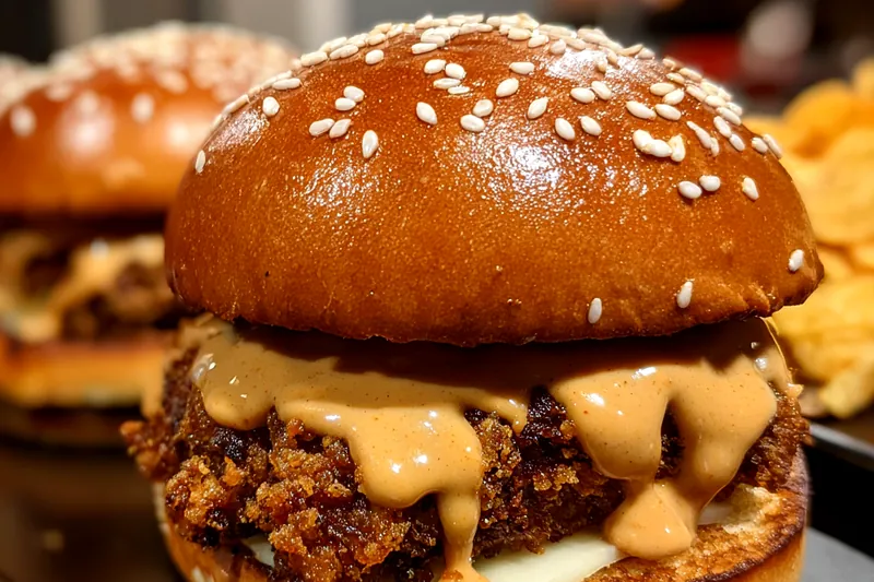 Fresh ingredients for Spicy Chicken Sliders