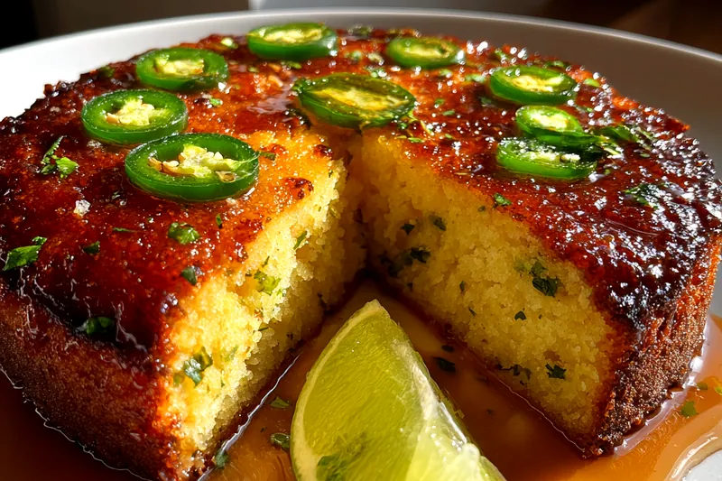 Cooking process for Spicy Jalapeño Cornbread