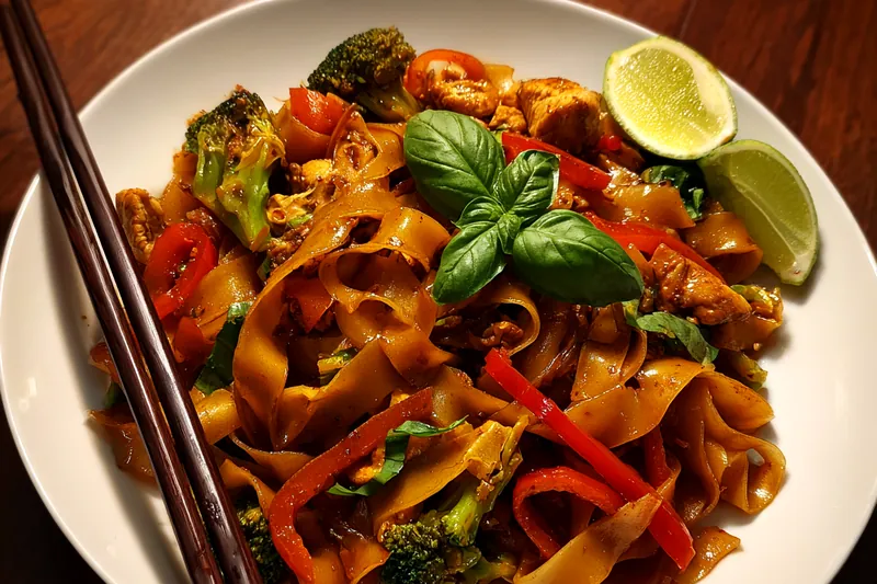 Cooking process for Spicy Stir-Fried Noodles