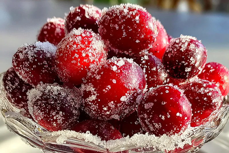 A step-by-step visual guide to making Sweet Orange Cranberry Treats, showing the mixing and baking process.