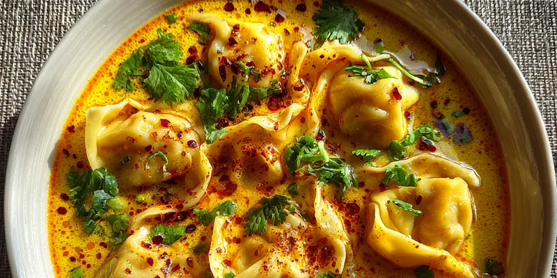 Thai Coconut Curry Dumplings