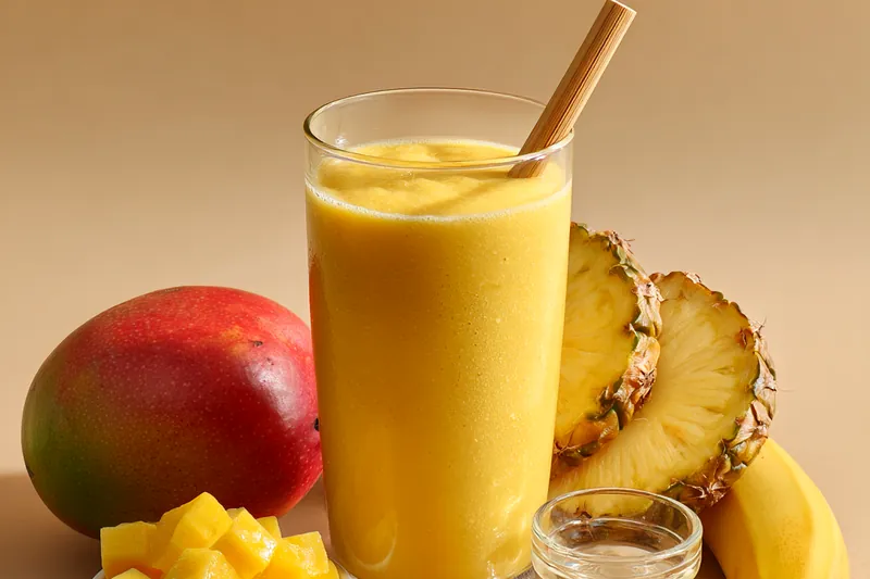 Cooking process for Tropical Immunity Smoothie